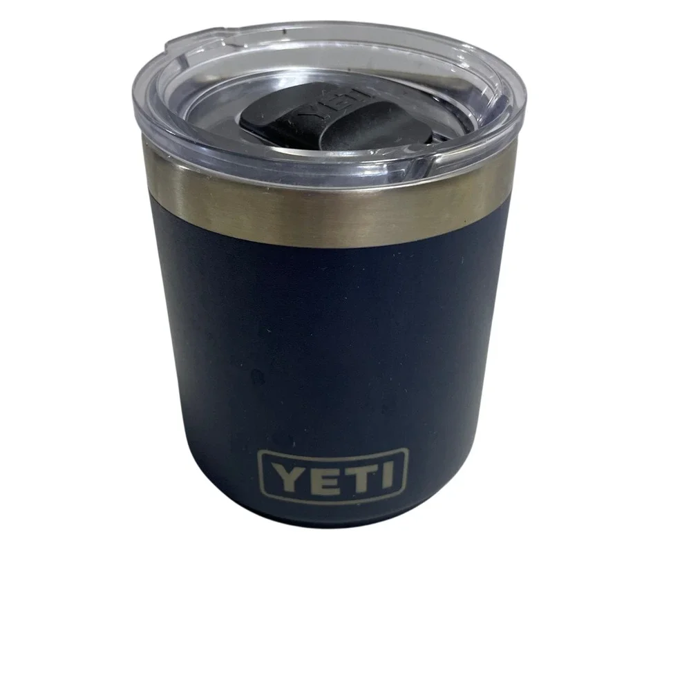 Yeti Cup 10 Oz has Cintas Engraved on it